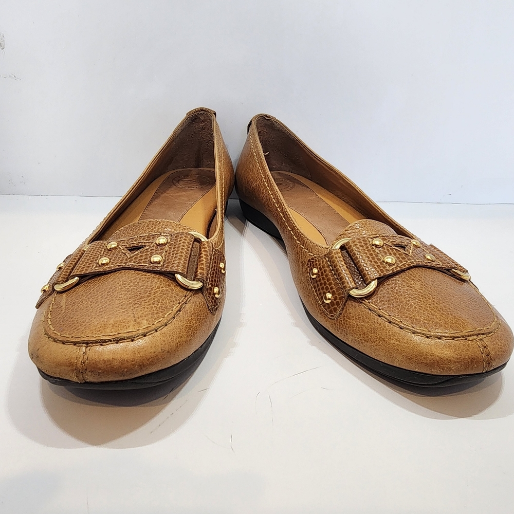 Nurture Sterling Leather Flats